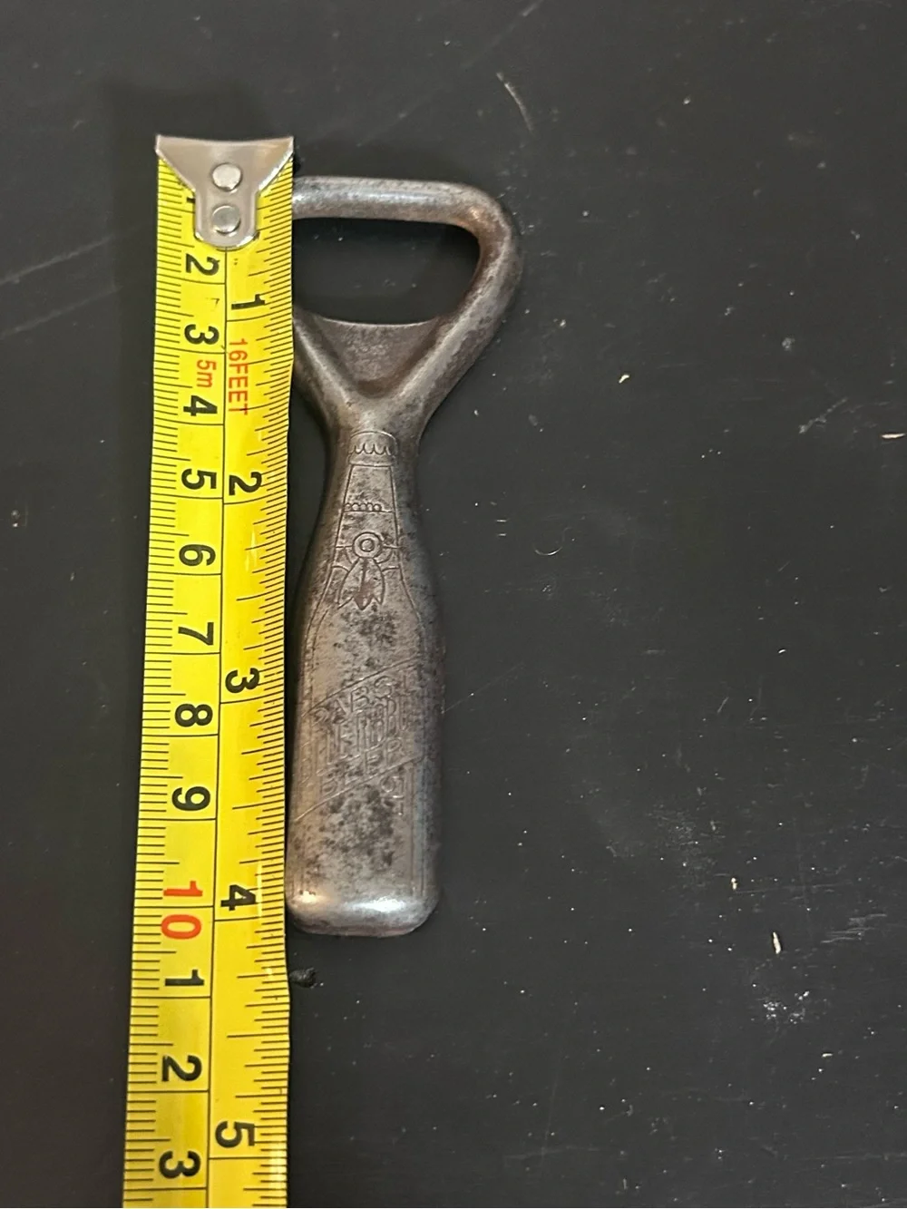 Vintage Pabst Blue Ribbon Beer Bottle Opener PBR Advertising Breweriana Metal 4”